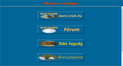 Desktop Screenshot of marci.triak.hu