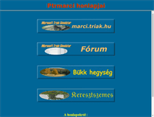 Tablet Screenshot of marci.triak.hu